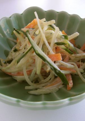 ごぼうとにんじんのサラダ-レシピのメイン写真
