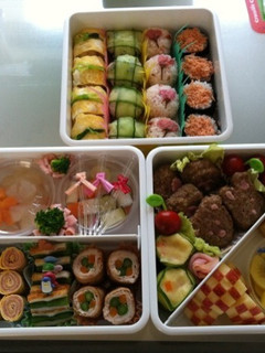 子供も喜ぶお花見弁当(おにぎり編)-レシピのメイン写真