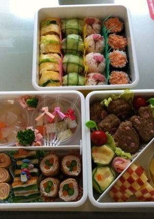 子供も喜ぶお花見弁当（おにぎり編）-レシピのメイン写真