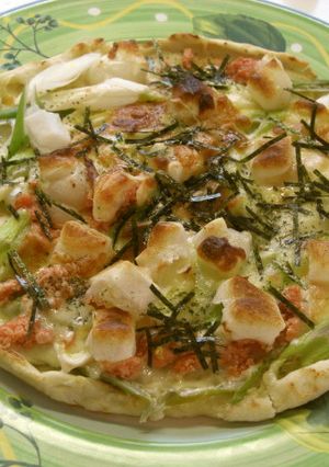 簡単！サクッともち明太チーズピザ-レシピのメイン写真