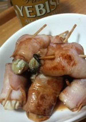 牡蠣のベーコン巻き-レシピのメイン写真