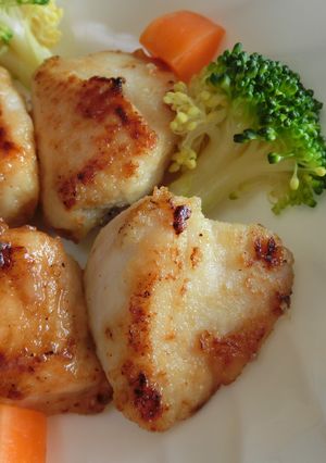 ♪超簡単・皮なし鳥むね肉ヘルシーフリット-レシピのメイン写真