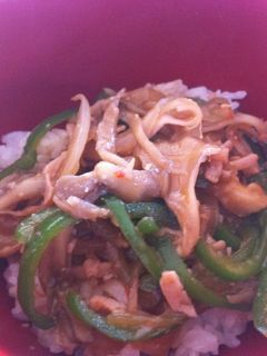 パクパク食べた 残り物で丼-レシピのメイン写真