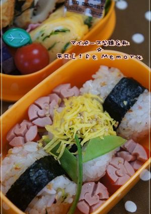 たんぽぽデコ弁-レシピのメイン写真
