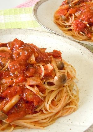 簡単トマトパスタ♪-レシピのメイン写真