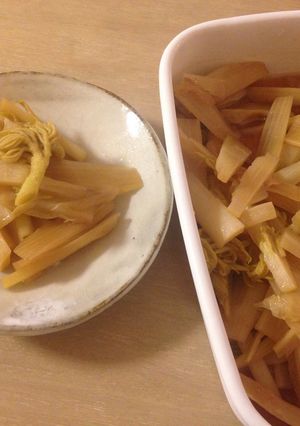 ごま油香る♫お酢でさっぱりウド-レシピのメイン写真