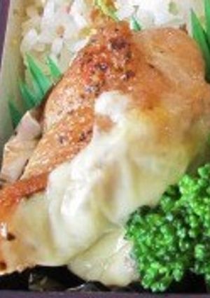 バジル鶏のチーズ焼き-レシピのメイン写真