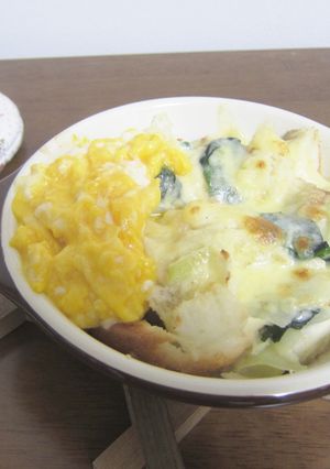 ほうれん草のパングラタン-レシピのメイン写真