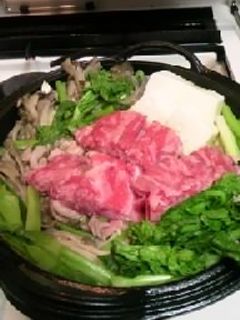 時間差!10分で出来るすき焼き風鍋-レシピのメイン写真