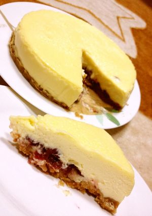 *＊レモンクランベリーチーズケーキ＊*-レシピのメイン写真
