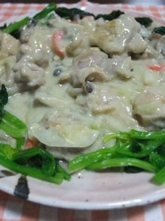 鶏肉の和風クリーム煮-レシピのメイン写真