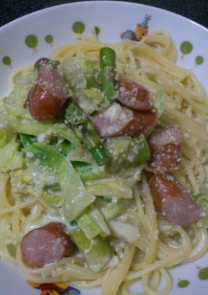 アボカドクリームパスタ-レシピのメイン写真