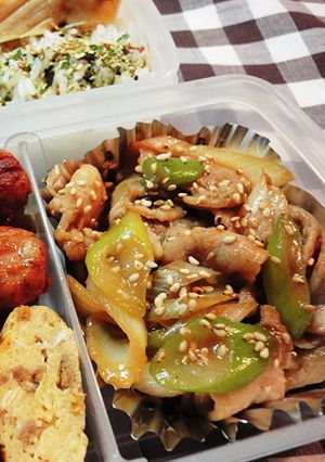 お弁当に*豚肉の味噌炒め*-レシピのメイン写真