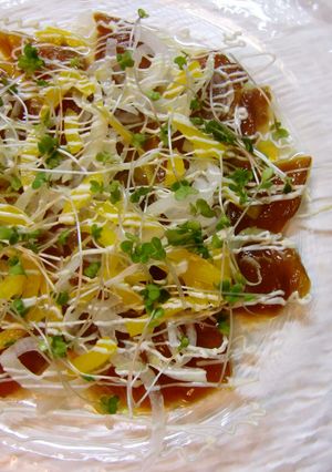 魚の漬け＋カルパッチョ＝ヅケパッチョ-レシピのメイン写真