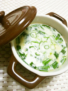 *豆乳胡麻の中華風スープ*-レシピのメイン写真