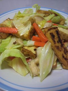 厚揚げと鶏の炒めもの-レシピのメイン写真