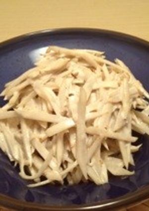 パクパク食べちゃうゴマ味のゴボウサラダ-レシピのメイン写真