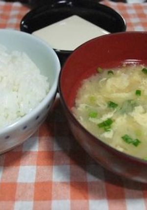 もやし入りかきたま汁-レシピのメイン写真