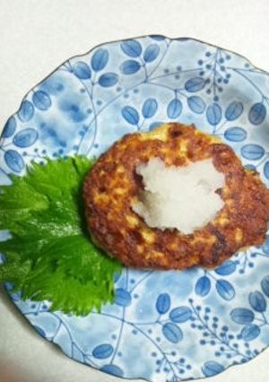 ★鶏ひき肉とはんぺんのハンバーグ★-レシピのメイン写真