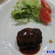 塩麹のハンバーグ