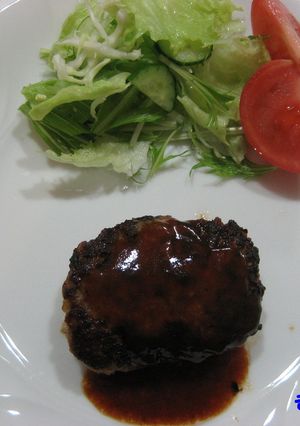 塩麹のハンバーグ-レシピのメイン写真