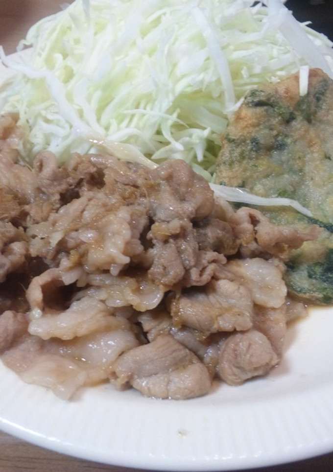 豚のしょうが焼き-レシピのメイン写真