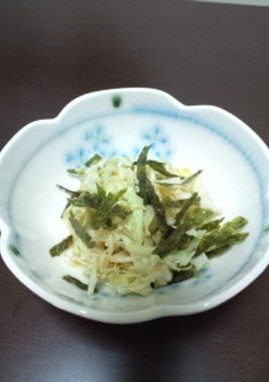 あと一品に 塩麹でキャベツのサラダ-レシピのメイン写真