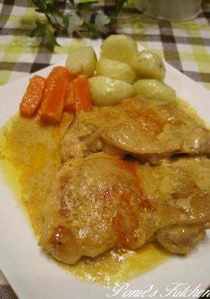 インド風☆鶏モモ肉の煮込み-レシピのメイン写真