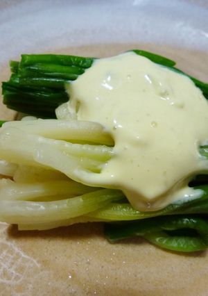 あさつきのワサビマヨ&蕗のとう酢味噌-レシピのメイン写真