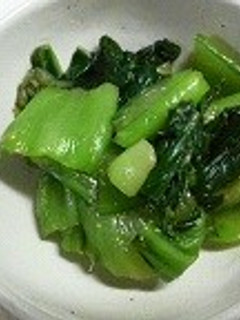 チンゲン菜のショウガ和え-レシピのメイン写真