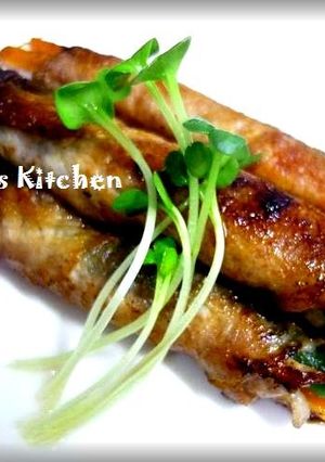 レモンポークの野菜巻き-レシピのメイン写真