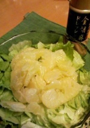 サクサク♪グレープフルーツサラダ♪-レシピのメイン写真