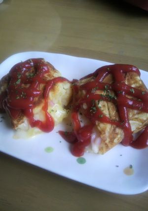 HMでチーズとろ〜ん♪マキマキ♪朝ごはん-レシピのメイン写真