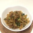 セロリの炒め物