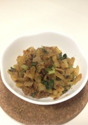 セロリの炒め物-レシピのメイン写真