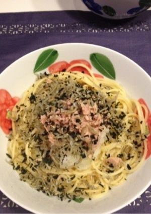 ツナと大根の和風パスタ-レシピのメイン写真
