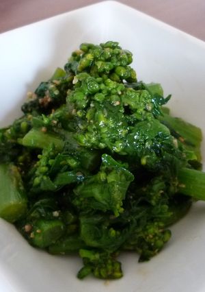春感じる✿菜の花ナムル✿-レシピのメイン写真