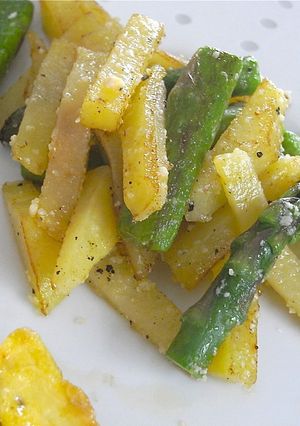 アスパラとじゃがいものチーズ炒め-レシピのメイン写真