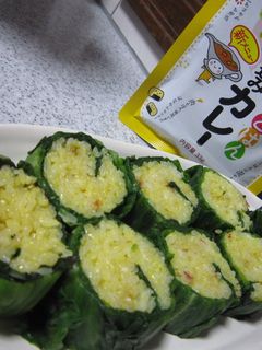 レタスでシャキシャキおにぎり-レシピのメイン写真