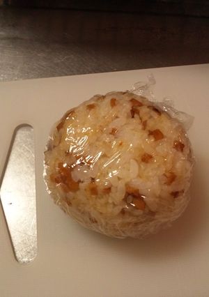 パパの朝食おにぎり③(焦がし醤油風味☆)-レシピのメイン写真