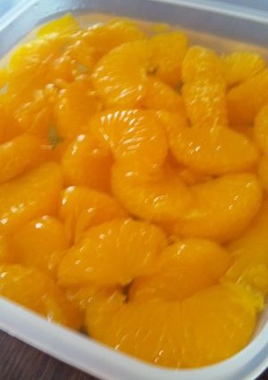 缶詰でぷるぷるみかんゼリー★-レシピのメイン写真