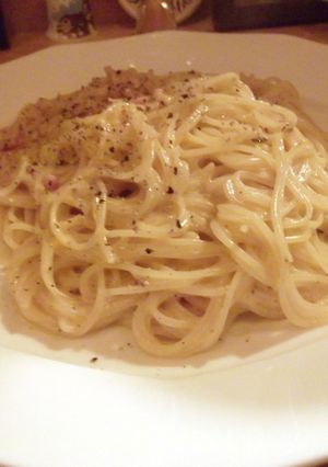 【男の料理】かるぅ～いカルボナーラ-レシピのメイン写真