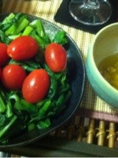 ほうれん草とナッツのサッパリサラダ-レシピのメイン写真