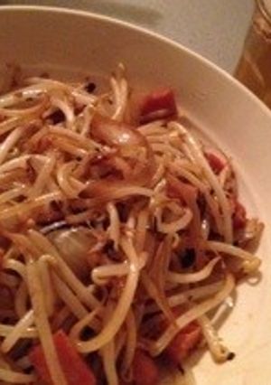 ♥もやし炒めカレー風味♥-レシピのメイン写真