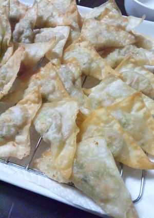 余ったカレーでシュウマイの皮パリパリ揚げ-レシピのメイン写真