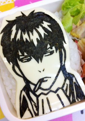 キャラ弁 銀魂/土方（海苔切りタイプ）-レシピのメイン写真