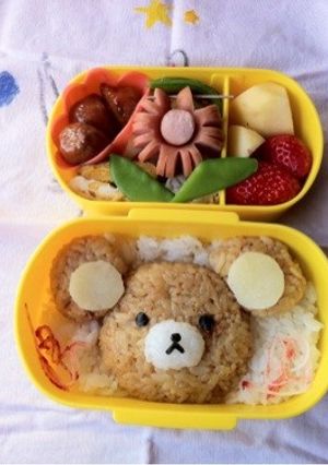 学童のお弁当～リラックマ～-レシピのメイン写真