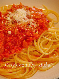 塩鮭のトマトクリームパスタ-レシピのメイン写真