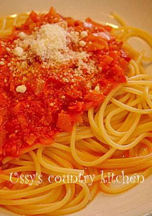 塩鮭のトマトクリームパスタ-レシピのメイン写真