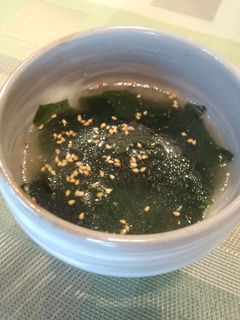 わかめスープ-レシピのメイン写真